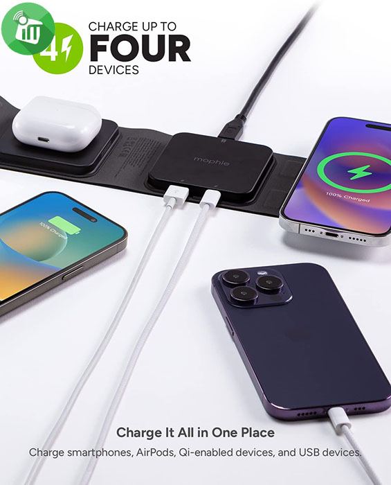 Mophie Snap+ Multi-device Travel Charger