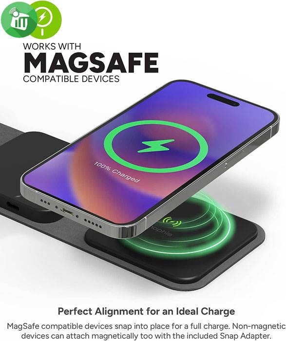Mophie Snap+ Multi-device Travel Charger