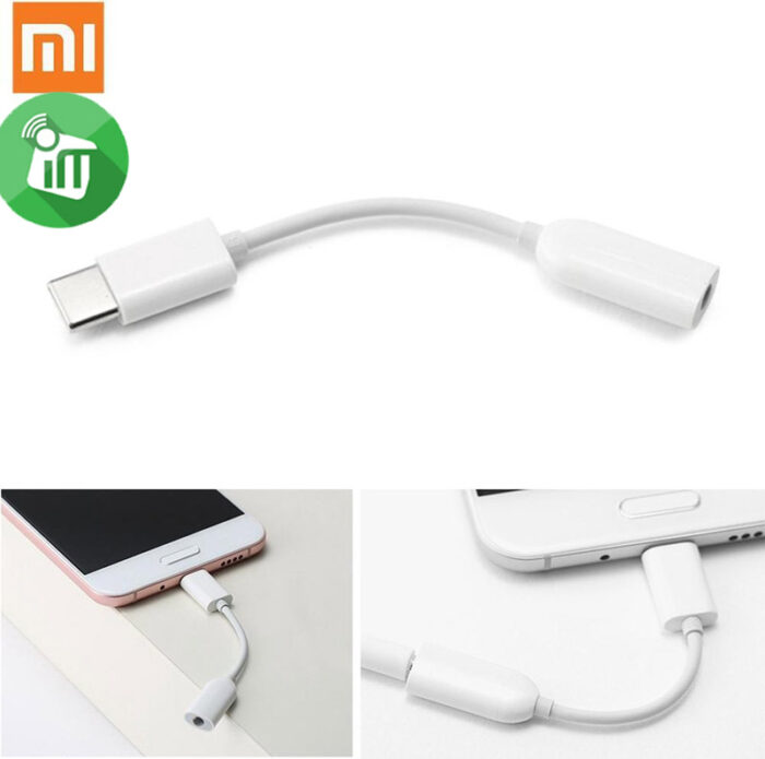 Xiaomi 3.5mm Female Headphone Jack to Type-C Adapter
