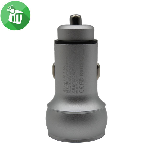 30W Dual USB Car Charger Digital Display