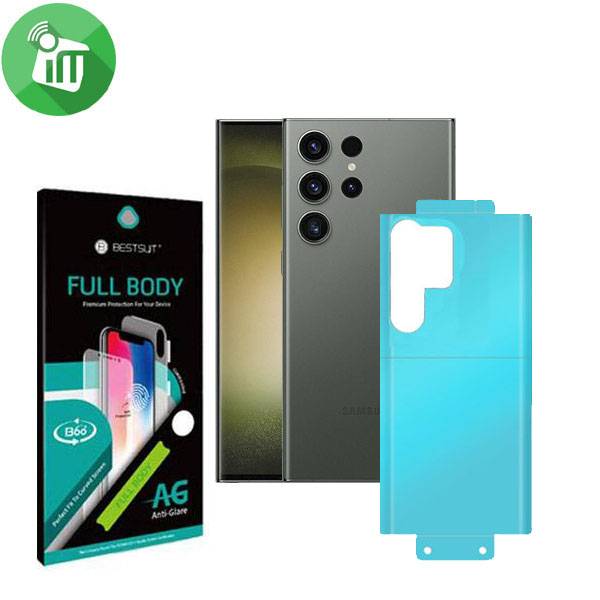 BESTSUIT Back Anti-Glare Full Body Film Protection Screen Protector for Samsung Galaxy S23 Ultra