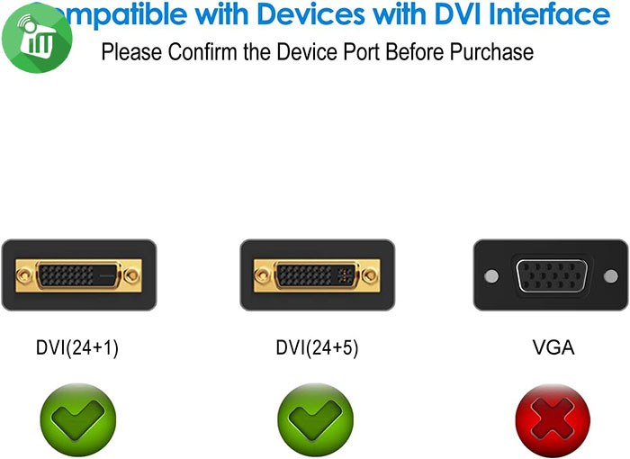 DVI-D Dual Link 24 1 Pin Male to Male Cable (1.5m)