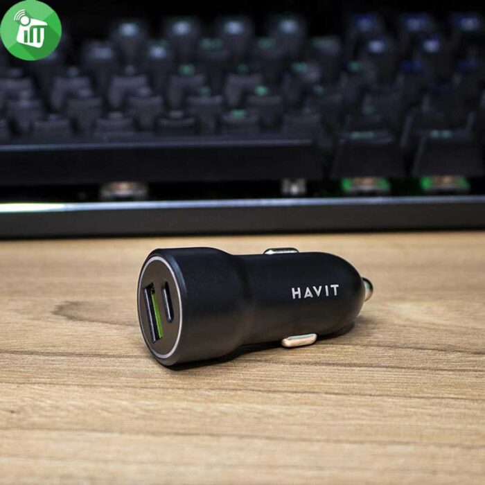 Havit CC613 Dual USB PD 20W+QC3.0 Car Charger