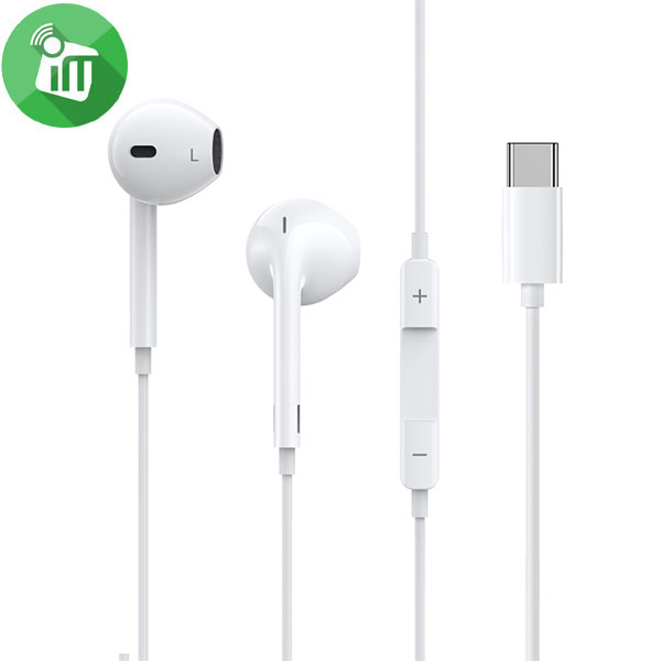 Rock ES08 Half-in-Ear Wired Stereo Type-C Earphone