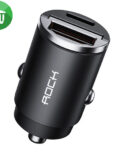 Rock H15 USB-C PD + USB-A Dual Port 30W Fast Car Charger