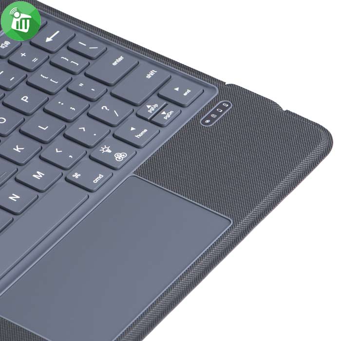 T5507D Smart Bluetooth Keyboard Leather Case With Touchpad and Light For iPad Air 4th5th (2020-2022)iPad Pro 11 (2020-2022)