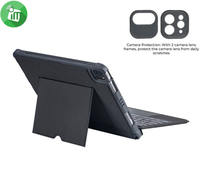 T5507D Smart Bluetooth Keyboard Leather Case With Touchpad and Light For iPad Air 4th5th (2020-2022)iPad Pro 11 (2020-2022)