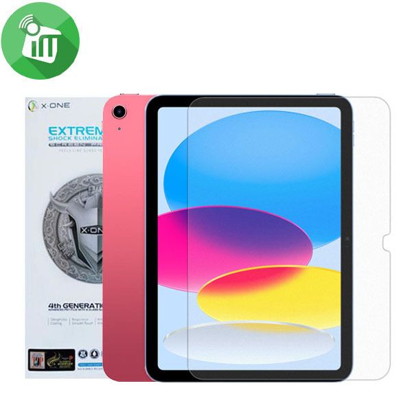 X.One Extreme Shock Eliminator (4th Generation) Matte Type Screen Protector For iPad 10.9 10th (2022)