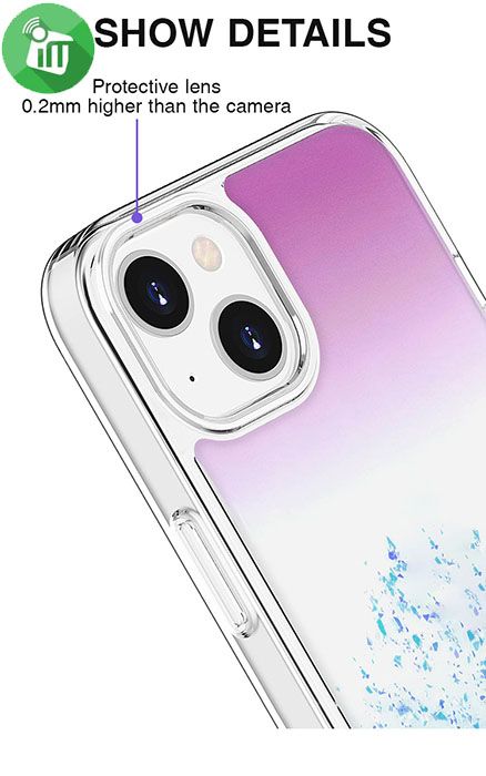 DfansDesign Diamonds Series Hard Case For iPhone 15 Pro Max