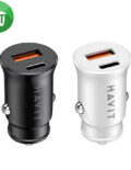 Havit CC2022 Dual USB PD 20W+QC3.0 Car Charger