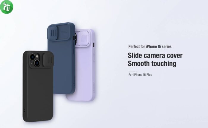 Nillkin CamShield Silky Silicone Case iPhone 15 Plus