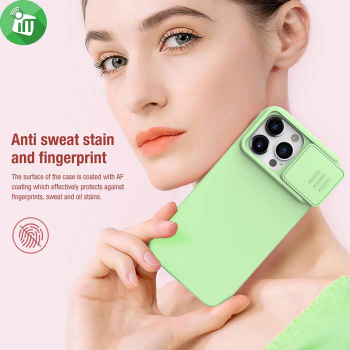 Nillkin CamShield Silky Silicone Case iPhone 15 Pro Max