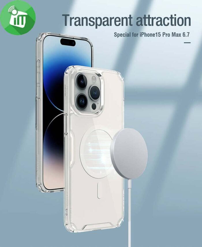 Nillkin Nature TPU Pro Magnetic Series case for iPhone 15 Pro Max