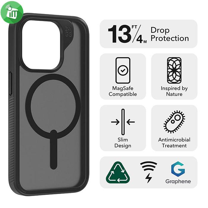 Zagg Hampton Snap Case iPhone 15 Pro Max 