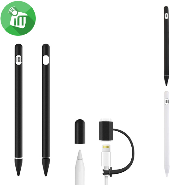 4in1 Soft Cover Apple Pencil 1 Silicone Sleeve
