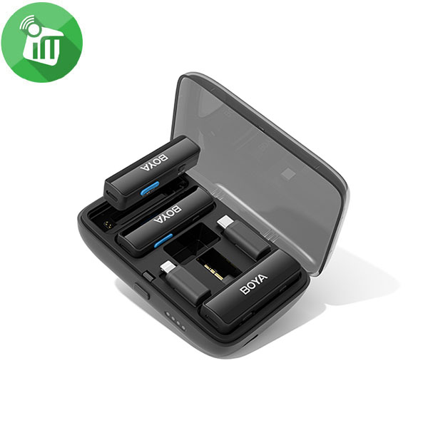 BOYA BOYALINK All-in-one Design Wireless Microphone System