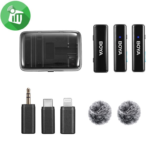 BOYA BOYALINK All-in-one Design Wireless Microphone System - Image 6