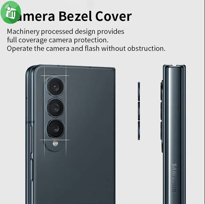 KuZoom AR invisible Camera Lens Glass For Samsung Galaxy Z Fold4 5G