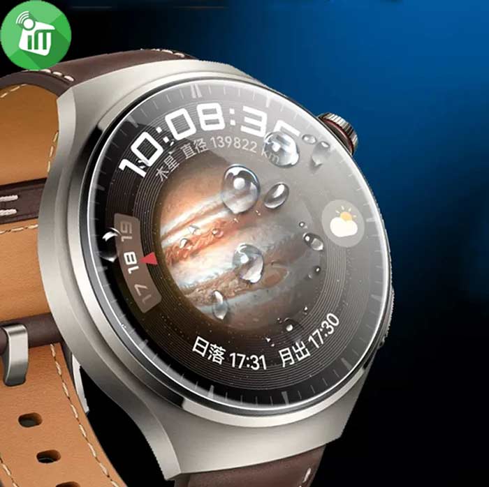 KuZoom PMMA Full TPU Screen Protector Huawei Watch 4 Pro