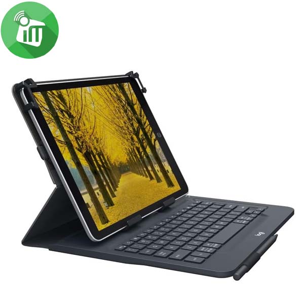 Logitech Universal Folio Keyboard Case With Bluetooth for 9-10 inch