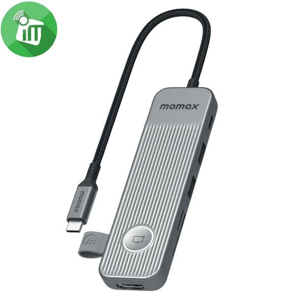 Momax One Link 7 in 1 Mutil-funtion USB-C Hub