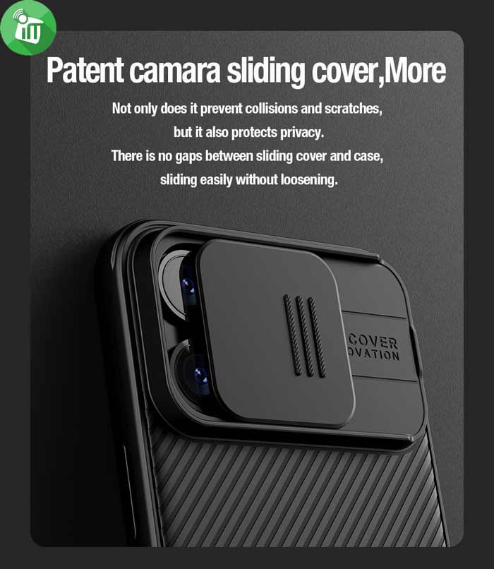 Nillkin CamShield Pro Magnetic Case iPhone 15 Pro Max