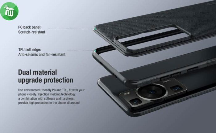 Nillkin Super Frosted shield Pro Case Huawei P60P60 Pro