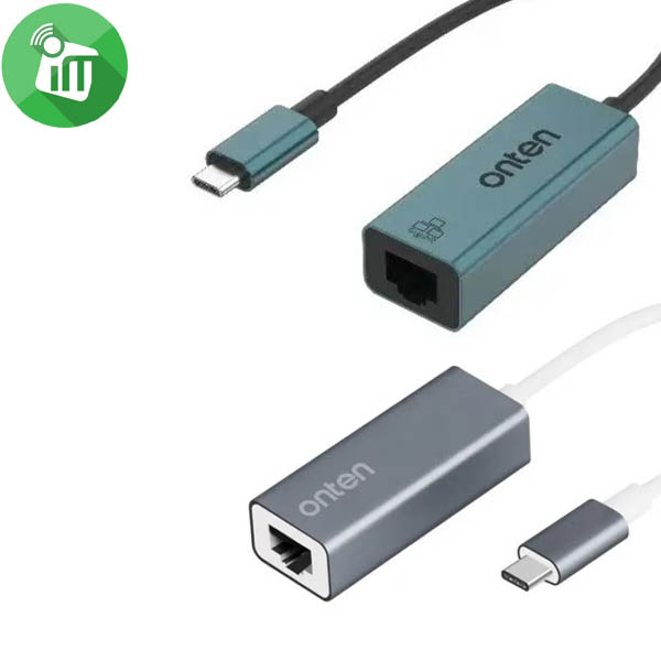 Onten OTN-9598 USB-C to Gigabit Ethernet Adapter (0.2M)