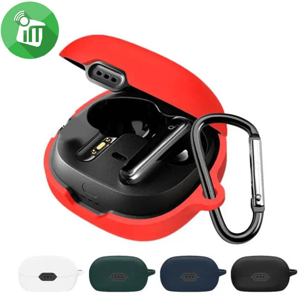 Pod Pocket Silicone Cover For Anker Soundcore Life Note 3 With Keychain
