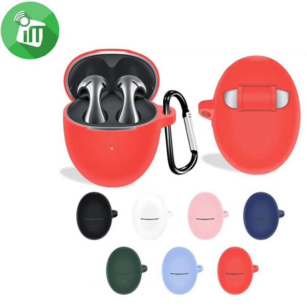 Pod Pocket Silicone Cover For Huawei FreeBuds 5 With Keychain