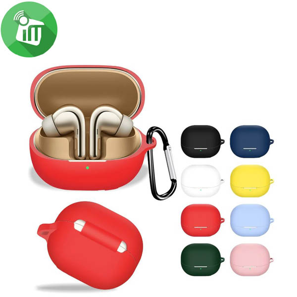 Pod Pocket Silicone Cover For Xiaomi Buds 4 Pro With Keychain