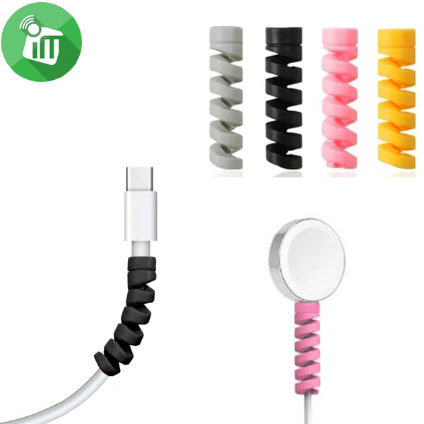 Protect Silicone Spiral Cord For Cable