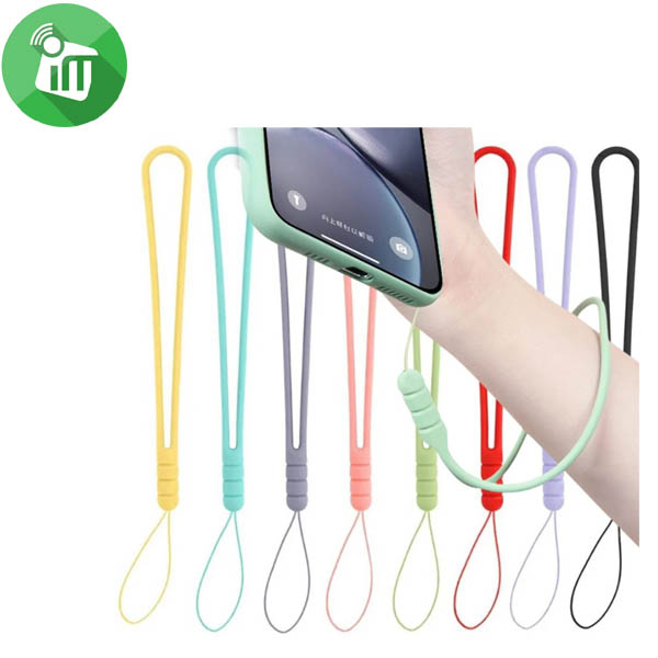 Silicone Rope Phone Lanyard Wrist Straps