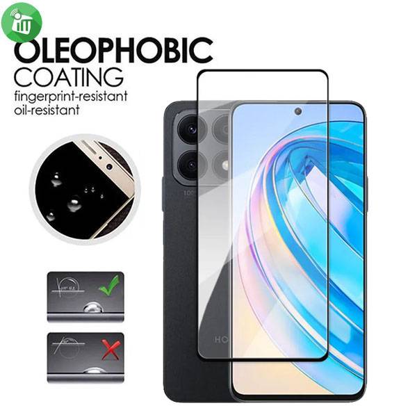 Vmax Screen Protector 2.5D Full Glue Full cover Tempered Glass For Honor X8a