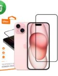 Vmax 2.5D Full Glue Full cover Glass Screen iPhone 15 Plus
