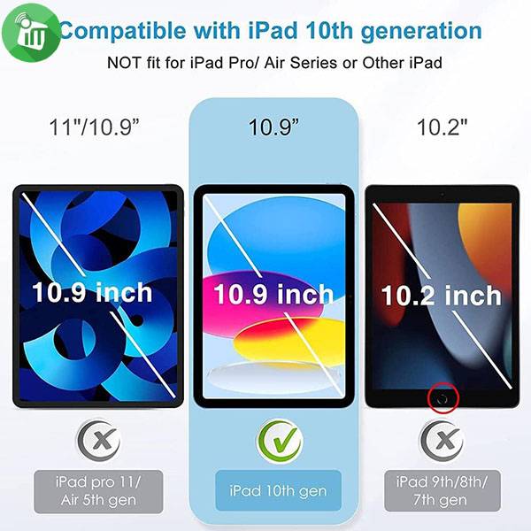 Vmax Screen Shield Protector For iPad 10.9 10th (2022)