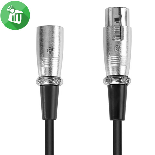 XLR-M to XLR-F Microphone Cable (1.5m)