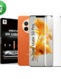 mocolo UV Nano Optics Tempered Curved Glass Screen Protector For Huawei Mate 50 Pro