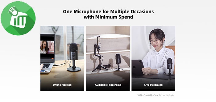 BOYA BY-CM3 Desktop USB Microphone