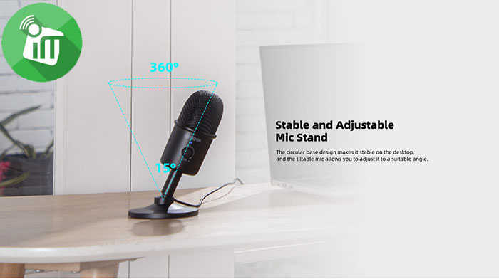 BOYA BY-CM3 Desktop USB Microphone
