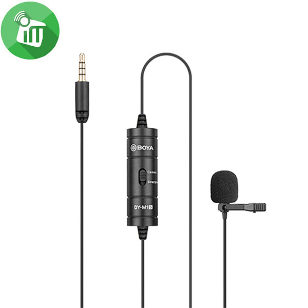 BOYA BY-M1S Universal Lavalier Microphone