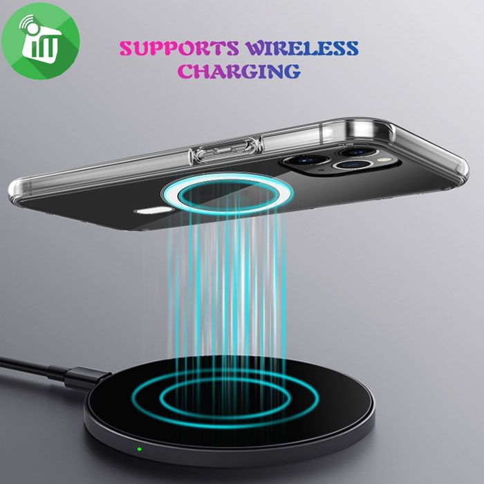 DfansDesign Crystal Shield Series Magnetic Hard Case iPhone 15 Pro