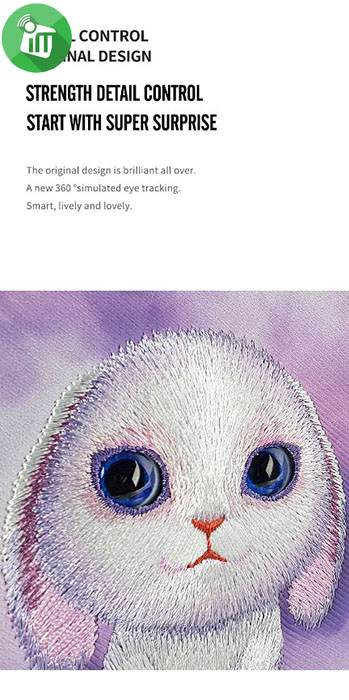 Nimmy Big Eyes Cute Pets Series Hard Case For iPhone 15 Pro Max 