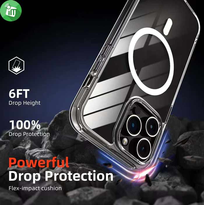 X-doria Raptic Clearvue MagSafe Series Case iPhone 15