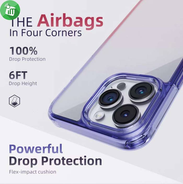 X-doria Raptic Clearvue Plus Series Case iPhone 15 Pro 
