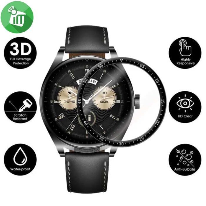iScreen PMMA Film Full Coverage TPU Screen Protector Huawei Watch Buds
