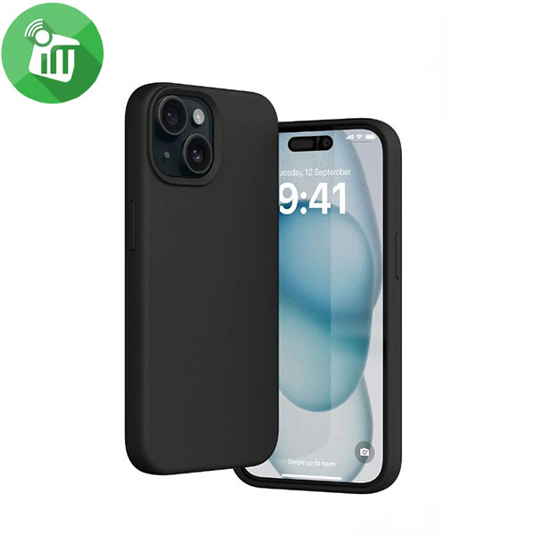 j-Case Matte Silicone TPU Case For iPhone 15