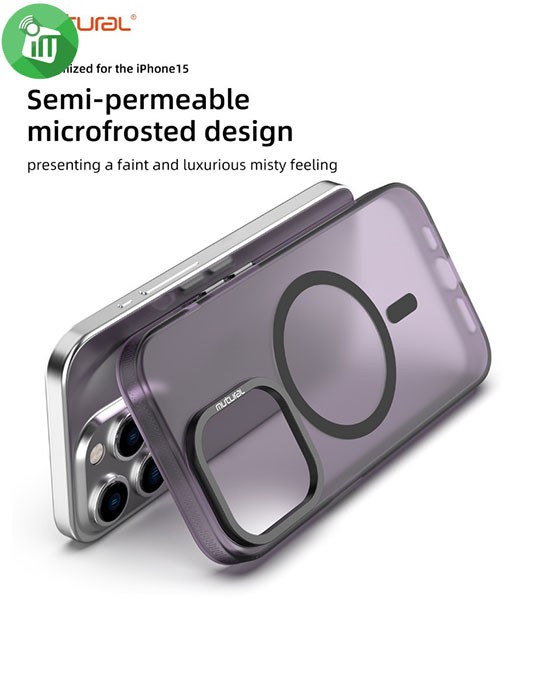mutural Fog Series Magnetic Hard Case iPhone 15 Pro