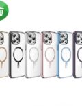 mutural jiantou Series Magnetic Crystal Hard Case iPhone 15 Pro Max
