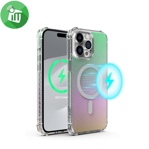 X.One  DropGuard Pro Hologram Magsafe Impact Protection Case iPhone 15 Pro